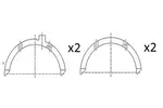 Panewki wału korbowego FAI AUTOPARTS BT3002-STD