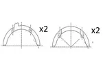Panewki wału korbowego FAI AUTOPARTS BT3015-STD