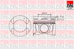 Tłok FAI AUTOPARTS PK20-050