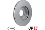 Tarcza hamulcowa JP GROUP 1163201000 (Oś tylna)