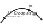 Przewód hamulcowy elastyczny JP GROUP 1361600580 (Oś przednia, z prawej)