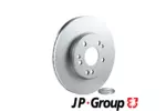 Tarcza hamulcowa JP GROUP 1363105900 (Oś przednia)
