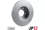 Tarcza hamulcowa JP GROUP 1463106300 (Oś przednia)