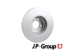 Tarcza hamulcowa JP GROUP 1463204900 (Oś tylna)