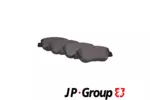 Klocki hamulcowe - komplet JP GROUP 1563604210 (Oś przednia)