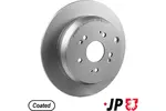 Tarcza hamulcowa JP GROUP 3463200800 (Oś tylna)