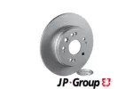 Tarcza hamulcowa JP GROUP 3463202800 (Oś tylna)