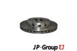 Tarcza hamulcowa JP GROUP 3663100800 (Oś przednia)