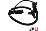 Czujnik prędkości obrotowej koła (ABS lub ESP) JP GROUP 3697100170 (Oś przednia, z lewej strony)