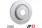 Tarcza hamulcowa JP GROUP 3763201700 (Oś tylna)