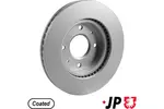 Tarcza hamulcowa JP GROUP 3863200800 (Oś tylna)