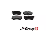 Klocki hamulcowe - komplet JP GROUP 4063604610 (Oś przednia)
