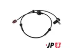 Czujnik prędkości obrotowej koła (ABS lub ESP) JP GROUP 4097104470 (Oś przednia, z lewej strony)