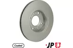 Tarcza hamulcowa JP GROUP 4163103100 (Oś przednia) - fot.2