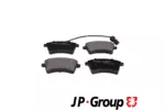 Bęben hamulcowy JP GROUP 4863500700 (Oś tylna)