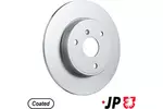 Tarcza hamulcowa JP GROUP 6163100200 (Oś przednia)