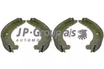 Szczęki hamulcowe - komplet JP GROUP 8163900110 (Oś przednia)