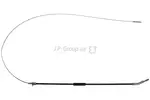 Linka hamulca postojowego JP GROUP 8170300206 (Z tyłu)