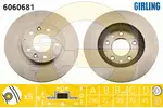 Tarcza hamulcowa GIRLING 6060681