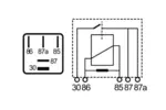Przekaźnik, prąd pracy MAHLE MR 3