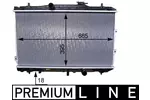 Chłodnica wody MAHLE CR 1468 000P