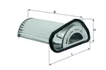 Filtr powietrza MAHLE LX 2002