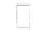 Tuleja cylindrowa MAHLE 001 LW 00143 001