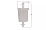 Filtr paliwa MAHLE KL 260 OF