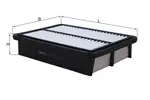 Filtr powietrza MAHLE LX 5800