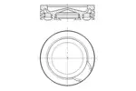 Tłok MAHLE 001 PI 00194 000