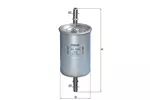 Filtr paliwa MAHLE KL 555