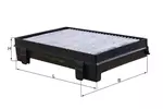 Filtr kabinowy MAHLE LAK 1565