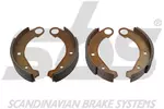 Szczęki hamulcowe - komplet SBS 18492719260