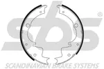 Szczęki hamulcowe - komplet SBS 18492723363