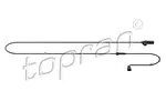 Czujnik prędkości obrotowej koła (ABS lub ESP) TOPRAN 304 988 (Oś tylna strona prawa)