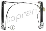 Podnośnik szyby TOPRAN 501 833 (Z przodu po prawej)
