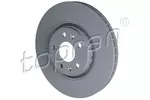 Tarcza hamulcowa TOPRAN 631 151