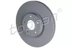 Tarcza hamulcowa TOPRAN 631 176 (Oś przednia)