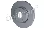 Tarcza hamulcowa TOPRAN 631 177 (Oś przednia)