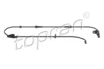 Czujnik prędkości obrotowej koła (ABS lub ESP) TOPRAN 120 753 (Oś tylna strona lewa)