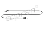 Linka zamka pokrywy komory silnika TOPRAN 120 843 (Z przodu)
