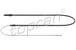 Linka hamulca postojowego TOPRAN 111 003 (Z tyłu z lewej)