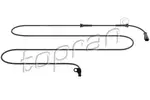 Czujnik prędkości obrotowej koła (ABS lub ESP) TOPRAN 411 312 (Oś tylna strona prawa)