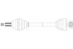 Wał napędowy - półoś GENERAL RICAMBI FI3267 (Oś przednia, z lewej strony)