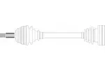 Wał napędowy - półoś GENERAL RICAMBI WW3056 (Oś przednia, z lewej strony)