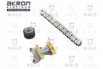 Klocki hamulcowe - komplet AKRON-MALÒ 1050121 (Oś tylna)
