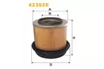Filtr powietrza WIX FILTERS 42352E