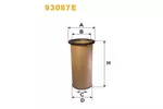Filtr powietrza wtórnego WIX FILTERS 93087E