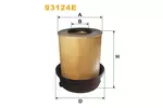 Filtr powietrza WIX FILTERS 93124E