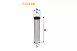 Filtr powietrza wtórnego WIX FILTERS 93215E
